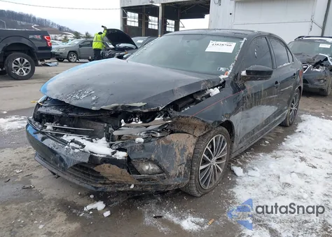 2015 Volkswagen Jetta 1.8T Sport from USA, damaged, VIN 3VWD17AJ6FM215755